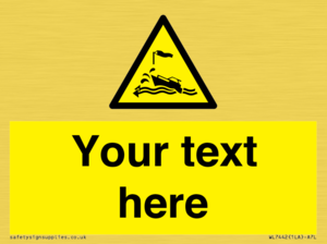 Custom Warning wind over tide conditions